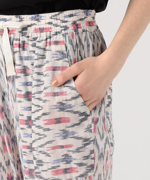 ISABEL MARANT（イザベルマラン）の「ISABEL MARANT ETOILE LAGAN レーヨン プリントイージーパンツ（その他パンツ・レディース・ブルー系その他4/ホワイト系その他・36/34）」の10枚目の写真