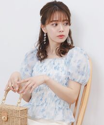 MAJESTIC LEGON | エアリーシャーリングブラウス(シャツ/ブラウス)