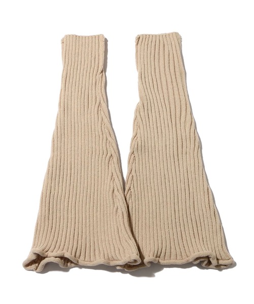 atmos pink（アトモスピンク）の「atmos pink フレアレッグウォーマー / アトモスピンク フレアレッグウォーマー（レッグウォーマー・レディース・ホワイト/ベージュ/ブラック・FREE）」の4枚目の写真