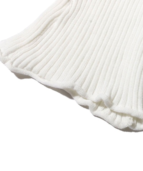 atmos pink（アトモスピンク）の「atmos pink フレアレッグウォーマー / アトモスピンク フレアレッグウォーマー（レッグウォーマー・レディース・ホワイト/ベージュ/ブラック・FREE）」の9枚目の写真