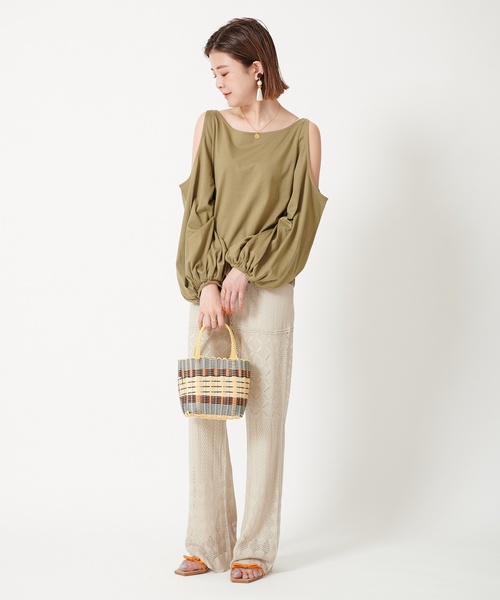 ミュージシャン CDL Hand Stitched Mini Basket Beige ミニ財布 L字ファスナー コンパクト レディース 日本製