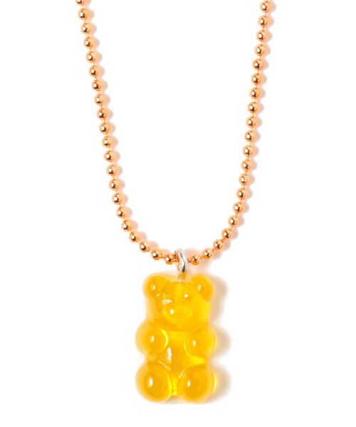 Ray BEAMS（レイビームス）の「カラーボール チャーム クマ ネックレス（ネックレス・レディース・ミント/レッド/ピンク/ライトブルー/オレンジ/パープル/イエロー・ONE SIZE）」の22枚目の写真