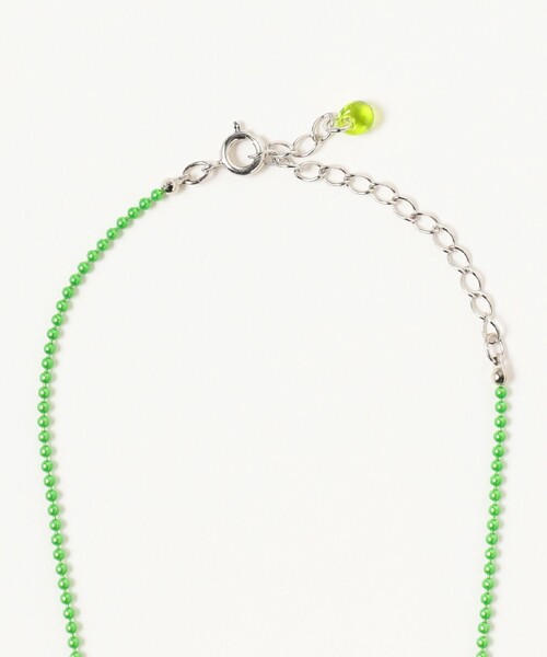 Ray BEAMS（レイビームス）の「カラーボール チャーム クマ ネックレス（ネックレス・レディース・ミント/レッド/ピンク/ライトブルー/オレンジ/パープル/イエロー・ONE SIZE）」の14枚目の写真