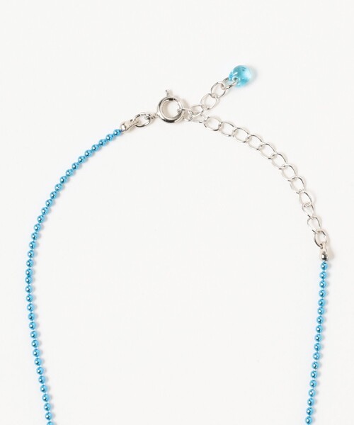 Ray BEAMS（レイビームス）の「カラーボール チャーム クマ ネックレス（ネックレス・レディース・ミント/レッド/ピンク/ライトブルー/オレンジ/パープル/イエロー・ONE SIZE）」の11枚目の写真