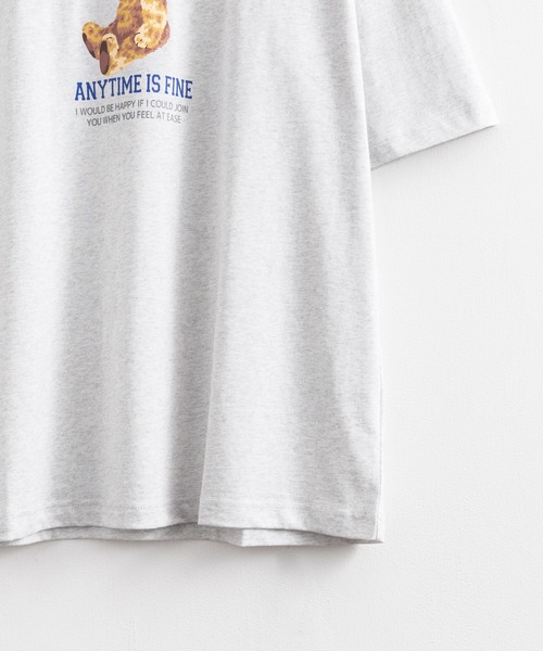Ressaca(レサーカ)の「カレッジロゴ ベアー プリント ワンポイント刺繍 Tシャツ(Tシャツ/カットソー・メンズ・ホワイト/アッシュグレー/ブラック/グリーン・M/L)」の21枚目の写真