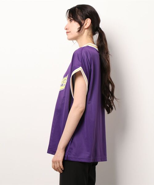 improves（インプローブス）の「メッシュ スタジアムロゴ プリント ベスト シャツ（ベスト・メンズ・ブラック/パープル/グリーン・MEDIUM/LARGE/X-LARGE）」の11枚目の写真