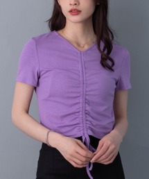 ドロストクロップドTシャツ