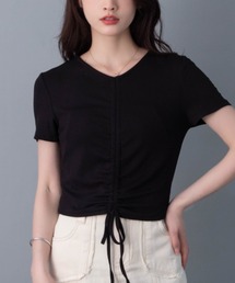 ドロストクロップドTシャツ