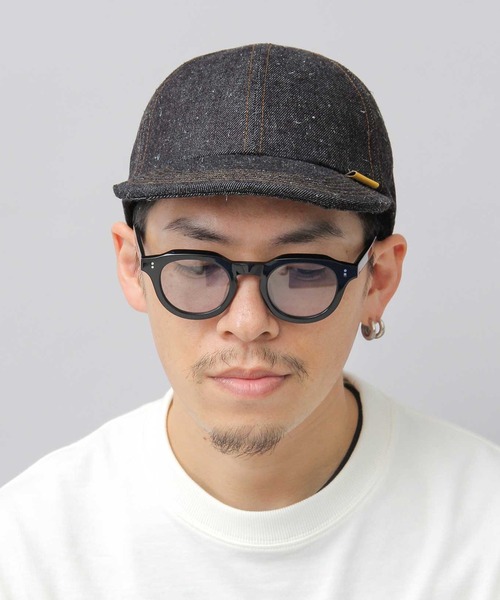 Basiquenti(ベーシックエンティ)の「日本製生地 バナナデニム ソフトつば キャンプキャップ(キャップ・メンズ・インディゴブルー・FREE)」の15枚目の写真