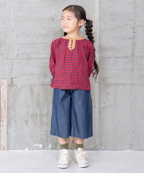 RAGMART（ラグマート）の「プリントブラウス（Tシャツ/カットソー・キッズ・ブラック/レッド/サックスブルー・110cm/100cm/120cm/130cm）」の11枚目の写真