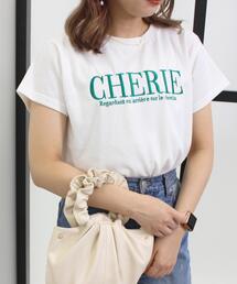 INGNI | ふくれ刺繍ロゴショート丈Tシャツ(Tシャツ/カットソー)