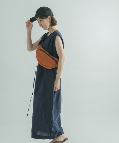 FORK&SPOON(フォークアンドスプーン)の「FORK&SPOON ウエストマークワンピース(ワンピース・レディース・ネイビー/グリーン系その他・1)」の11枚目の写真