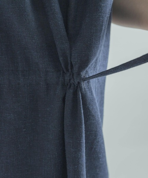 FORK&SPOON(フォークアンドスプーン)の「FORK&SPOON ウエストマークワンピース(ワンピース・レディース・ネイビー/グリーン系その他・1)」の14枚目の写真