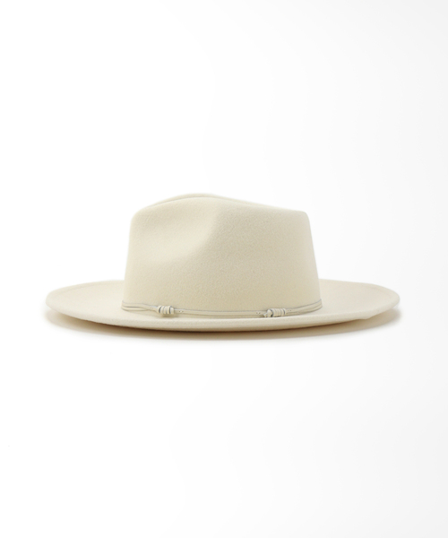 FRAMeWORK（フレームワーク）の「【WYETH/ワイエス】ウールレザーコードハット（ハット・レディース・アイボリー・FREE）」の9枚目の写真