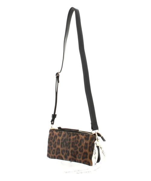 SALON de RUBAN(サロンドルヴァン)の「【SALON de RUBAN / サロン ド ルヴァン】 レオパード ミニショルダーバッグ(ショルダーバッグ・レディース・ブラウン/グレー・FREE)」の2枚目の写真