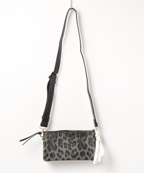 SALON de RUBAN(サロンドルヴァン)の「【SALON de RUBAN / サロン ド ルヴァン】 レオパード ミニショルダーバッグ(ショルダーバッグ・レディース・ブラウン/グレー・FREE)」の10枚目の写真