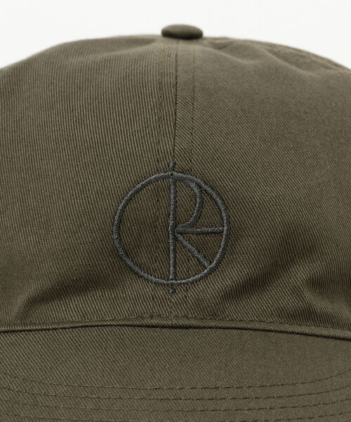 POLAR(ポラール)の「POLAR SKATE CO. / Soft Brim Baseball Cap(キャップ・メンズ・ネイビー/オリーブ・ONE SIZE)」の4枚目の写真
