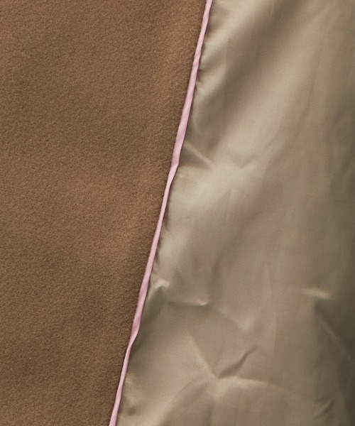 natural couture（ナチュラルクチュール）の「WEB限定/2022AWアイテム/おしゃれロングコート（チェスターコート・レディース・ベージュ/ネイビー/ブラウン/アイボリー/その他2/その他1/サックスブルー・FREE）」の19枚目の写真