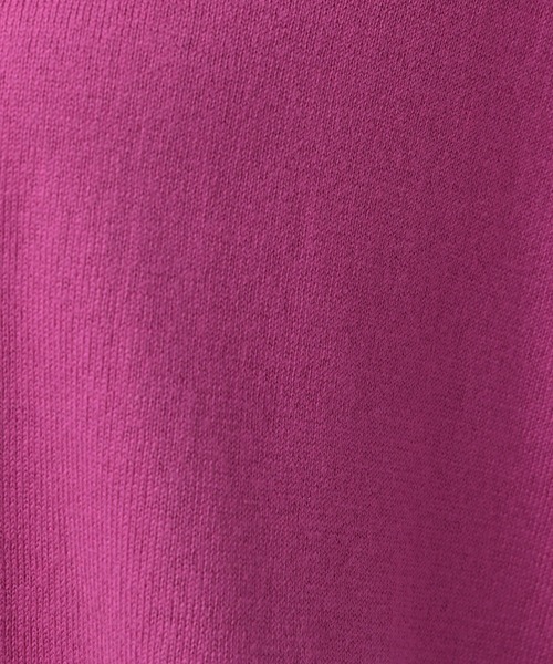 BAYFLOW（ベイフロー）の「ニットVネックカーディガン（カーディガン/ボレロ・レディース・ブラック/ピンク/グリーン/グレイッシュベージュ・FREE）」の21枚目の写真