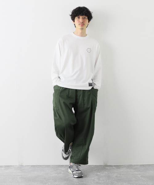 B.C STOCK(ベーセーストック)の「PLANTER ブカワイドパンツ(その他パンツ・メンズ・アイボリー/カーキ・MEDIUM/LARGE)」の10枚目の写真