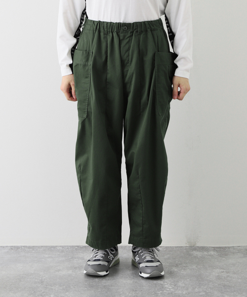B.C STOCK(ベーセーストック)の「PLANTER ブカワイドパンツ(その他パンツ・メンズ・アイボリー/カーキ・MEDIUM/LARGE)」の11枚目の写真