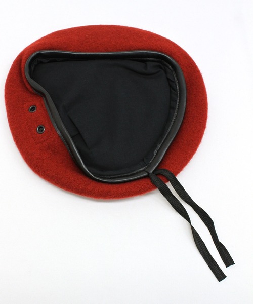 RNA（アールエヌエー）の「E4870 PINK MOTEL ベレー（ハンチング/ベレー帽・レディース・ブラック/レッド・FREE）」の18枚目の写真