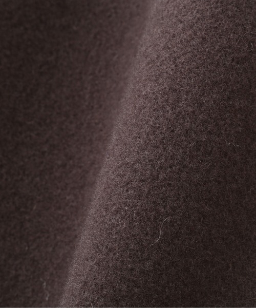 NATURAL BEAUTY BASIC（ナチュラルビューティーベーシック）の「ショールカラーベルテッドコート（チェスターコート・レディース・チャコールグレー/ベージュ/ピンク・SMALL/MEDIUM）」の13枚目の写真