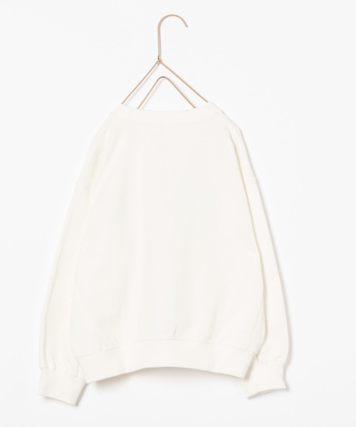 LOWRYS FARM（ローリーズファーム）の「ウラケロゴプルオーバー　295994（スウェット・キッズ・ライトグレー/グリーン/チャコールグレー/アイボリー/グレー/ブルー/ライトグリーン/ピンク・150cm/110cm/120cm/130cm/140cm）」の14枚目の写真