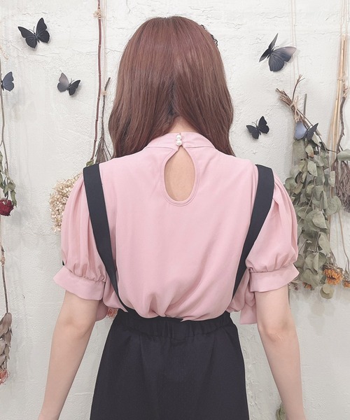 Swankiss(スワンキス)の「SX ×frill B/L(シャツ/ブラウス・レディース・ホワイト/ブラック/ピンク・FREE)」の15枚目の写真