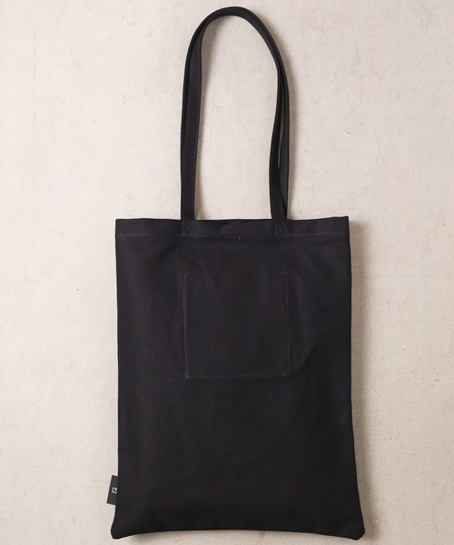 ADAM PATEK(アダムパテック)の「『ADAMPATEK』basic canvas tote bag(トートバッグ・レディース・ホワイト/ブラック・フリー)」の6枚目の写真