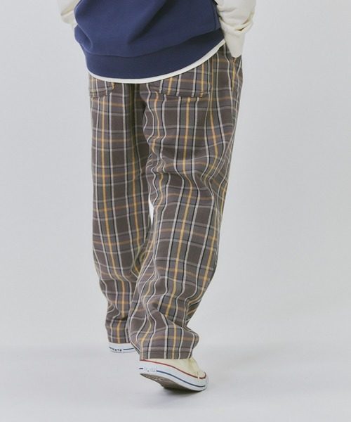 MPS（エムピーエス）の「【MPS】イージーテーパードチェック（その他パンツ・キッズ・ダークブラウン/ベージュ/ブラウン/ブラック・120/130/140/150/160/105）」の6枚目の写真