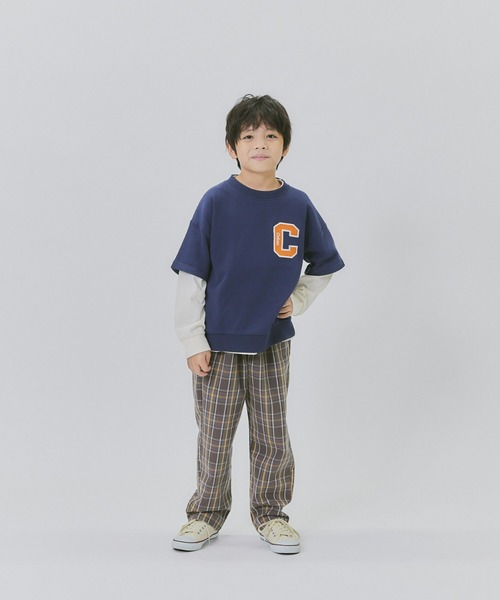 MPS（エムピーエス）の「【MPS】イージーテーパードチェック（その他パンツ・キッズ・ダークブラウン/ベージュ/ブラウン/ブラック・120/130/140/150/160/105）」の5枚目の写真