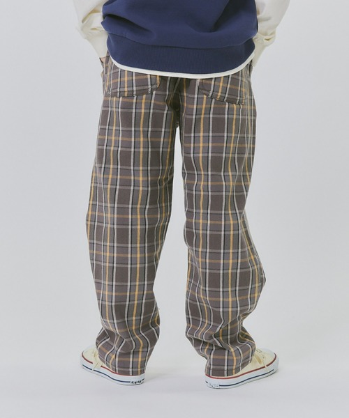 MPS（エムピーエス）の「【MPS】イージーテーパードチェック（その他パンツ・キッズ・ダークブラウン/ベージュ/ブラウン/ブラック・120/130/140/150/160/105）」の7枚目の写真