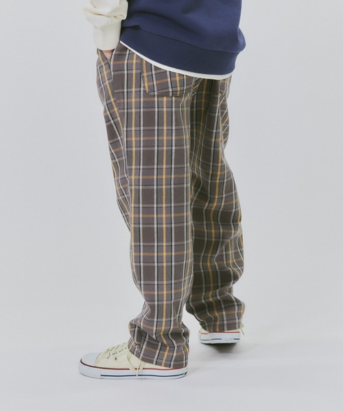 MPS（エムピーエス）の「【MPS】イージーテーパードチェック（その他パンツ・キッズ・ダークブラウン/ベージュ/ブラウン/ブラック・120/130/140/150/160/105）」の8枚目の写真