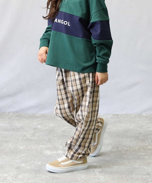 MPS（エムピーエス）の「【MPS】イージーテーパードチェック（その他パンツ・キッズ・ダークブラウン/ベージュ/ブラウン/ブラック・120/130/140/150/160/105）」の13枚目の写真