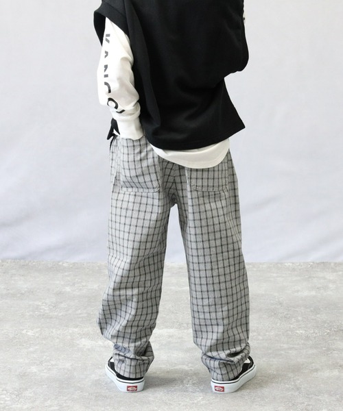 MPS（エムピーエス）の「【MPS】イージーテーパードチェック（その他パンツ・キッズ・ダークブラウン/ベージュ/ブラウン/ブラック・120/130/140/150/160/105）」の14枚目の写真