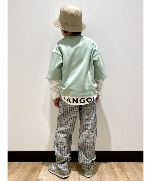 MPS（エムピーエス）の「【MPS】イージーテーパードチェック（その他パンツ・キッズ・ダークブラウン/ベージュ/ブラウン/ブラック・120/130/140/150/160/105）」の15枚目の写真