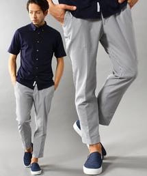 BEAUTY&YOUTH UNITED ARROWS | BY ドライ シアサッカー ノープリーツ アンクルパンツ◆(その他パンツ)