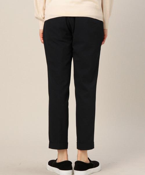 BEAUTY&YOUTH UNITED ARROWS（ビューティーアンドユースユナイテッドアローズ）の「BY ドライ シアサッカー ノープリーツ アンクルパンツ◆（その他パンツ・メンズ・ネイビー/その他1/その他2・SMALL/MEDIUM/LARGE/X-LARGE）」の4枚目の写真