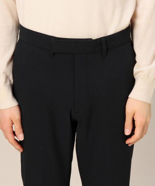 BEAUTY&YOUTH UNITED ARROWS（ビューティーアンドユースユナイテッドアローズ）の「BY ドライ シアサッカー ノープリーツ アンクルパンツ◆（その他パンツ・メンズ・ネイビー/その他1/その他2・SMALL/MEDIUM/LARGE/X-LARGE）」の7枚目の写真