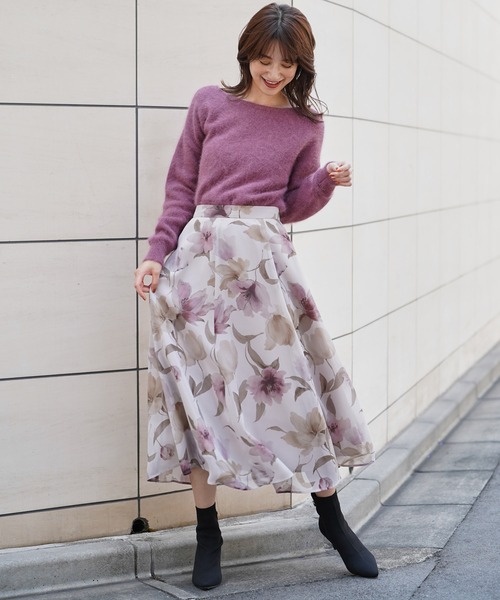 NOELA（ノエラ）の「バックビジューニットブーツ（ブーツ・レディース・ブラック/ブラウン/オフホワイト・S/M/L）」の10枚目の写真