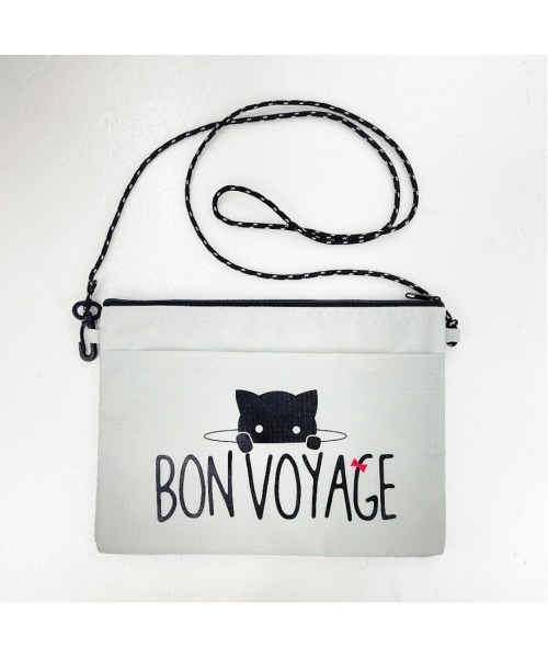 Rydia（リディア）の「miniサコッシュ（ショルダーバッグ・レディース・ブラック/ネイビー/ライトグレー・FREE）」の2枚目の写真