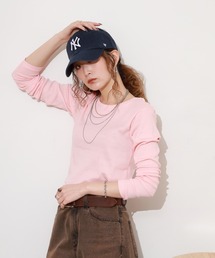 ACE オーガニックコットン フライス Tシャツ 長袖 デオドラント UV加工