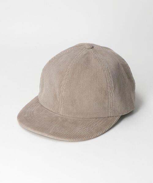 green label relaxing(グリーンレーベルリラクシング)の「GLR コーデュロイ フラット キャップ(キャップ・メンズ・ブラック/ダークグリーン/ベージュ・FREE)」の2枚目の写真