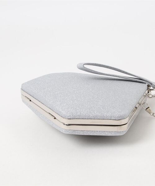 LOPASS(ロパス)の「パーティーバッグ 結婚式BAG ラメがま口クラッチバッグ(クラッチバッグ・レディース・ピンク/シルバー/ゴールド/ブラック・FREE)」の11枚目の写真