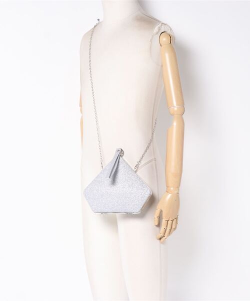 LOPASS(ロパス)の「パーティーバッグ 結婚式BAG ラメがま口クラッチバッグ(クラッチバッグ・レディース・ピンク/シルバー/ゴールド/ブラック・FREE)」の10枚目の写真