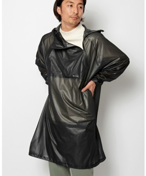 Snow Peak(スノーピーク)の「Light Packable Rain Poncho(ポンチョ・メンズ・ブラック・1/2)」の6枚目の写真
