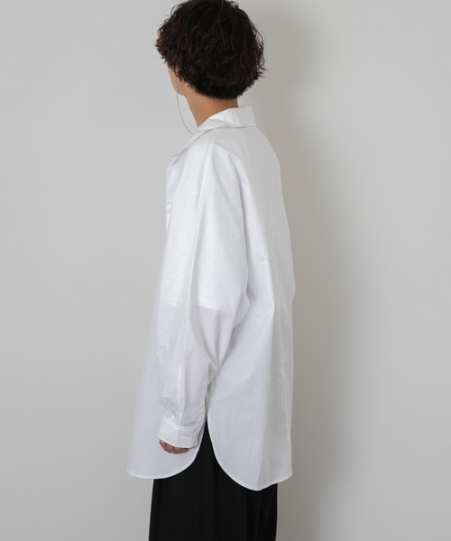 SENSE OF PLACE by URBAN RESEARCH（センスオブプレイスバイアーバンリサーチ）の「『わたべ×SOP』ハイネックドルマンルーズシャツ（シャツ/ブラウス・メンズ・ホワイト/ブラック/カーキ・MEDIUM/LARGE）」の7枚目の写真