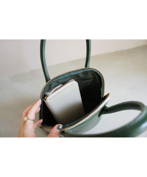 TIDEWAY ラウンドボストンバッグ / MOSS BOSTON S