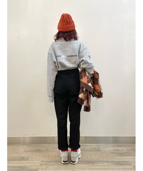 CAMP7(キャンプセブン)の「【CAMP7】ハイネックスウェット(スウェット・メンズ・ブラック/グレー・S/M/L/XL)」の19枚目の写真